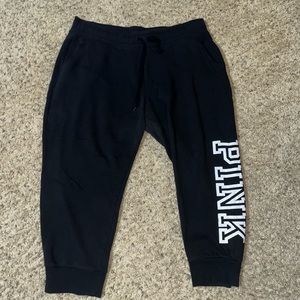 Pink Victoria secret joggers
